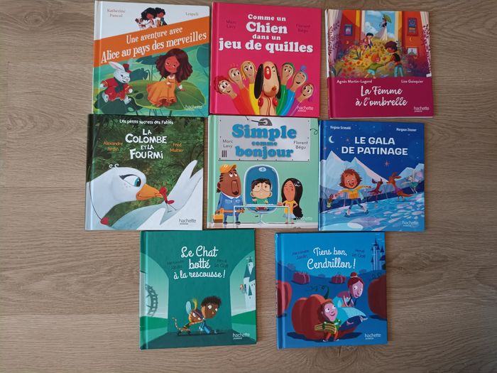 Lot 8 livres mac Donald