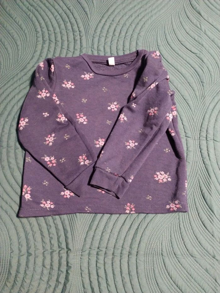 Pull bleu marine tex 6-7 ans - photo numéro 4