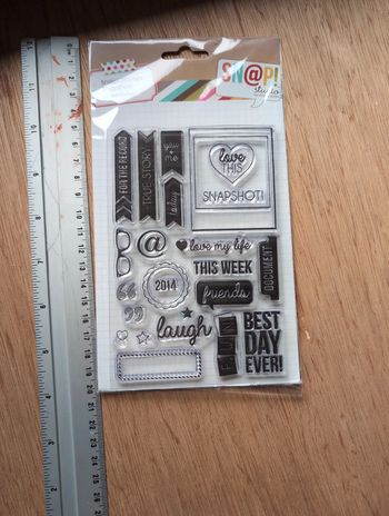 Planche clear stamp