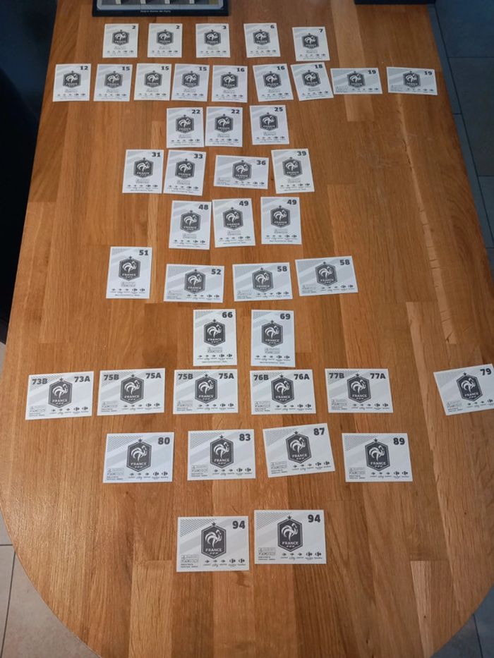 Cartes France FFF Panini Family Carrefour - photo numéro 2