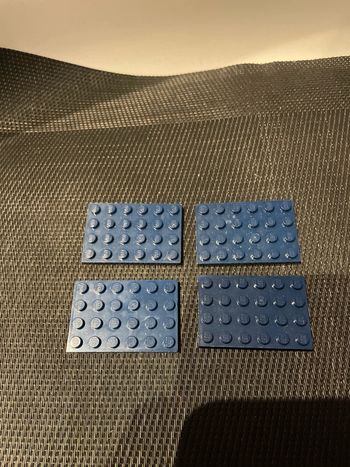 Lego lot petites plaques base bleu foncé lego officiel pièces détachées