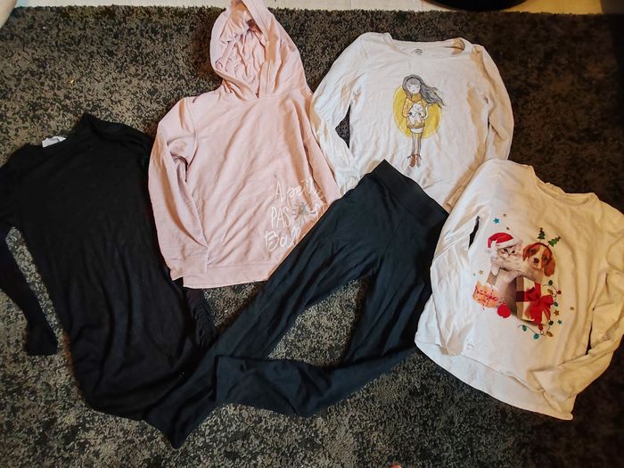 Lot vêtements fille 10 ans automne hiver - photo numéro 3