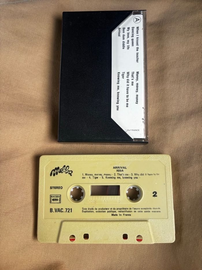 Cassette audio Abba Arrival - photo numéro 2