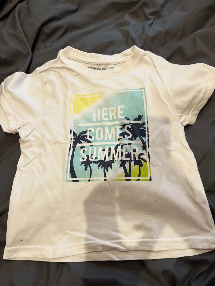 T-shirt été orchestra 4 ans