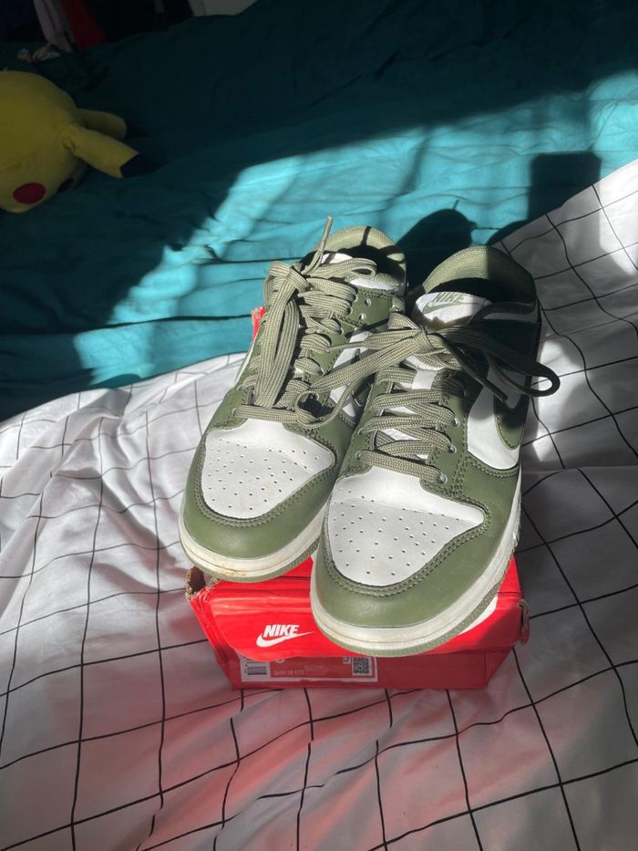 Basket nike dunk kaki