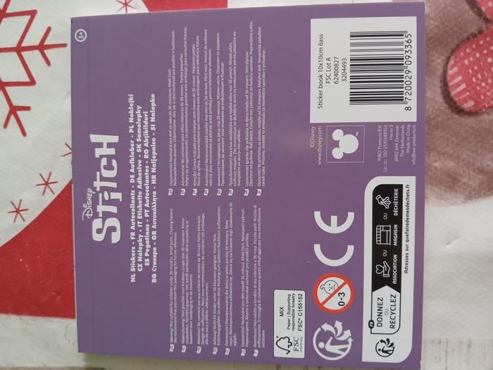 Petit bloc de stickers stitch et cie Neuf sans étiquette·Disney - photo numéro 4