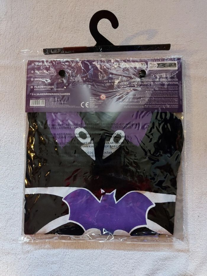 Déguisement chauve-souris 3/4 ans gifi - photo numéro 2