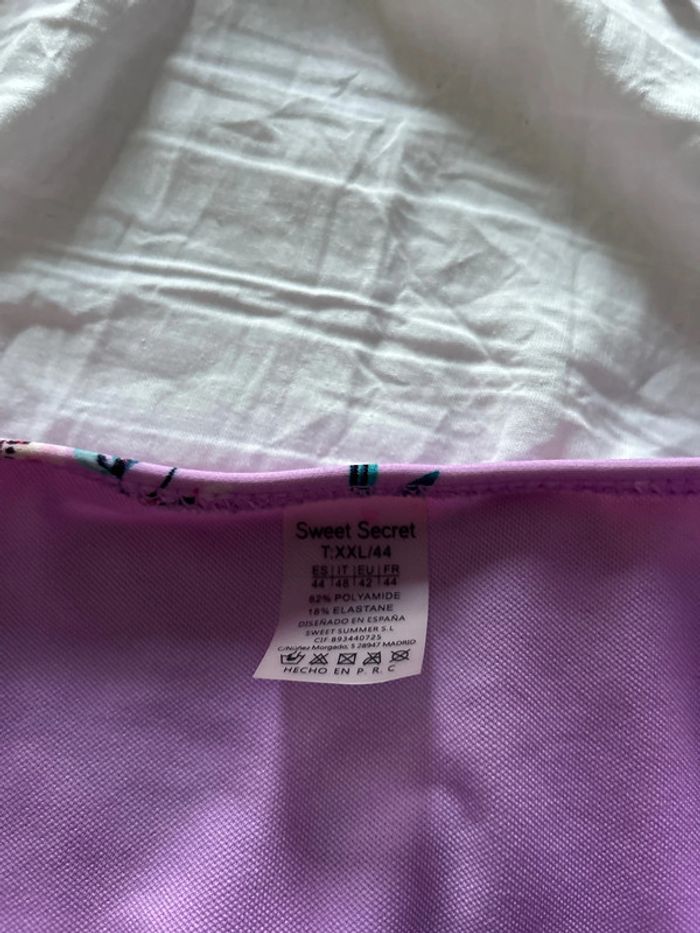 Bikini Lila à fleurs 44 - photo numéro 7