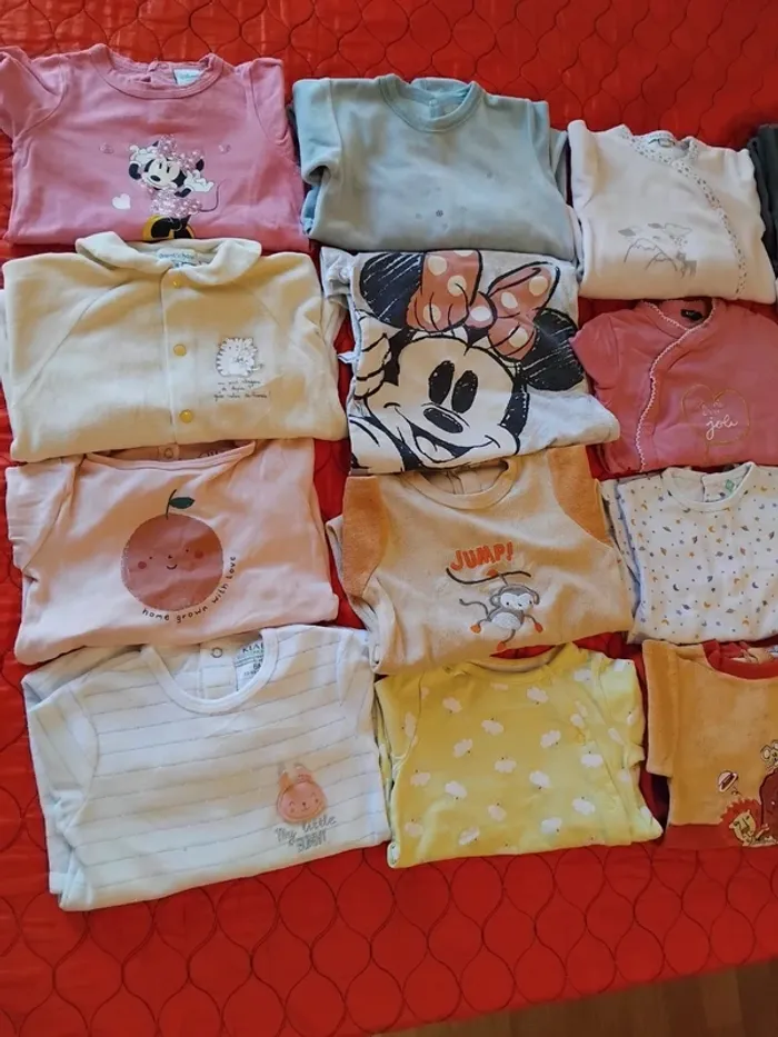 Pyjamas fille 3/6/9mois fille - photo numéro 12