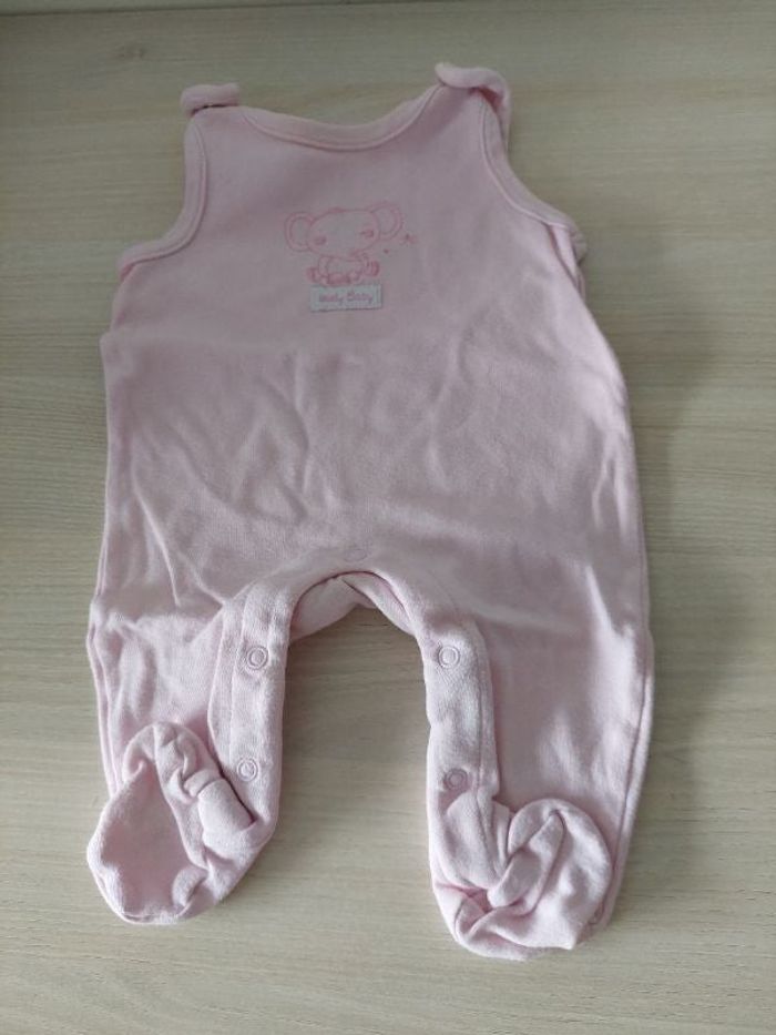 Grenouillère sans manches fille 3 mois