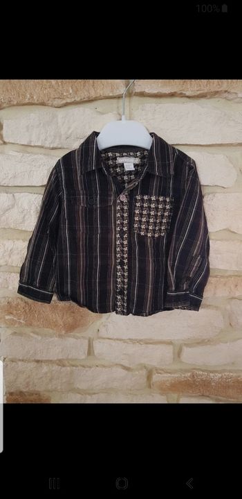 Chemise bébé taille 18 mois