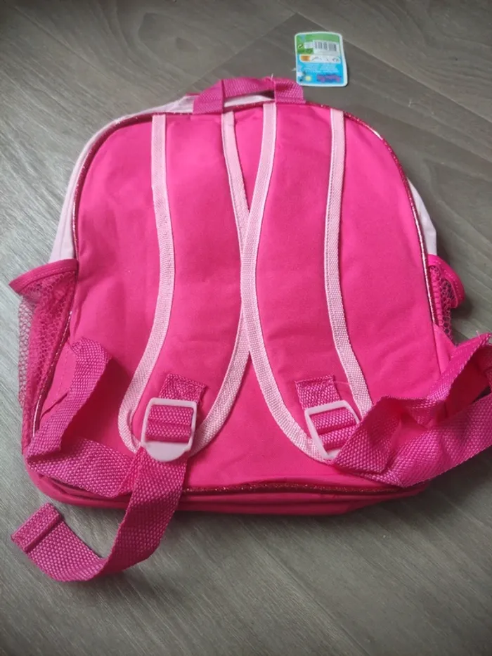 Grand sac a paillettes Peppa pig neuf avec étiquette - photo numéro 4