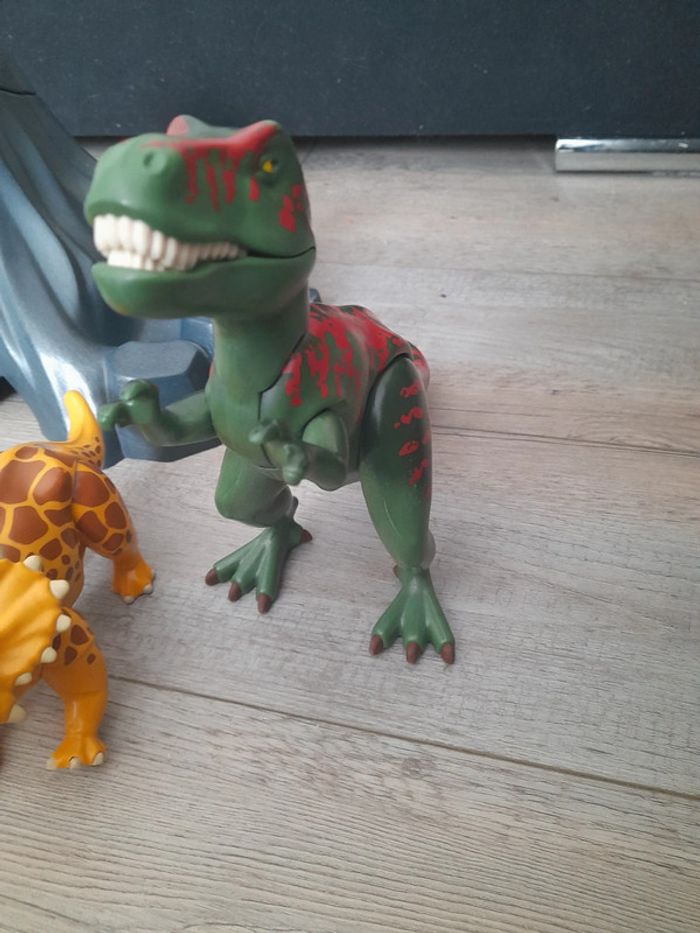 Volcan et dinosaures playmobil - photo numéro 2