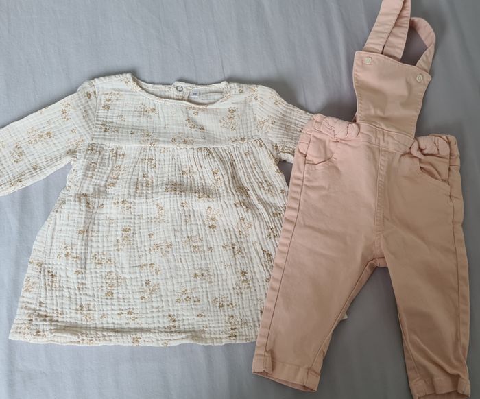 Lot robe et salopette