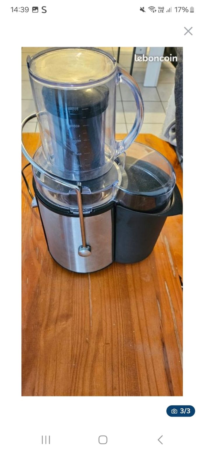 Centrifugeuse à fruit et légumes