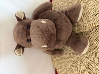 Histoire d Ours Peluche Hippo - 38 cm