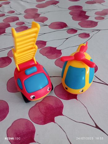 Lot de 2 véhicules Smoby