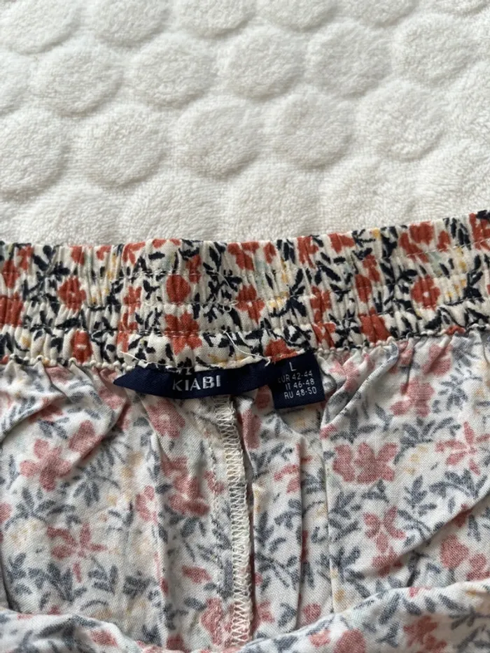 Short de pyjama fleuri - photo numéro 3