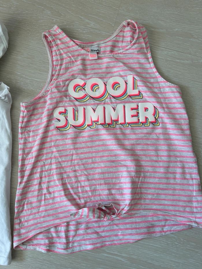 Lot de 2 débardeurs 10 ans fille - photo numéro 6