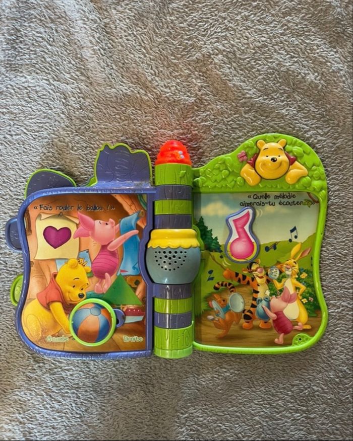 livre d’éveil électronique Vtech, Winnie L’ourson, dès 3M - photo numéro 4