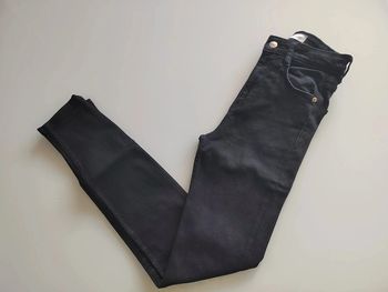 Jean ZARA en tissu super stretch avec taille haute Noir Taille 34