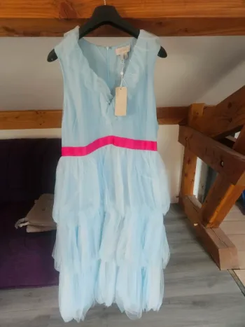 Robe bleu
