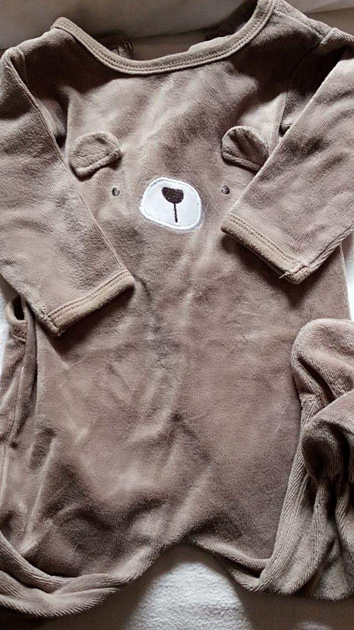 Pyjama en velours garçon