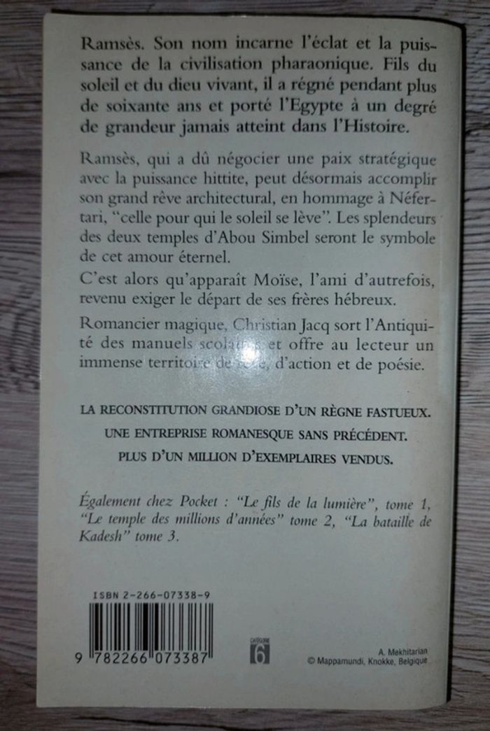 Livre de poche Ramsès 4 - photo numéro 2