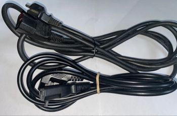 lot de 2 câbles alimentation PC