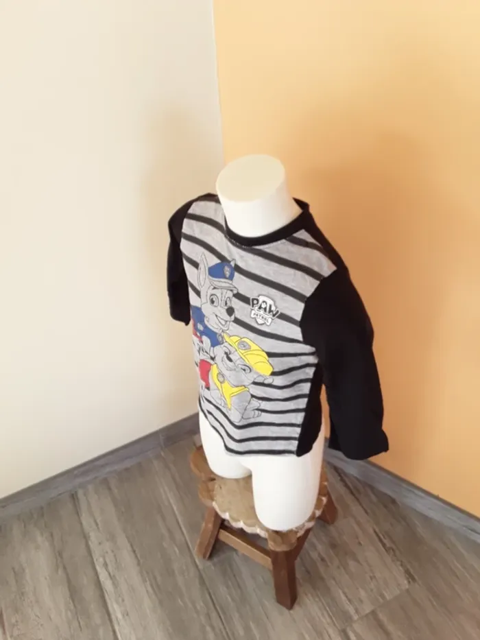 Tee shirt manches longues Pat Patrouille 98/104 cm - photo numéro 7