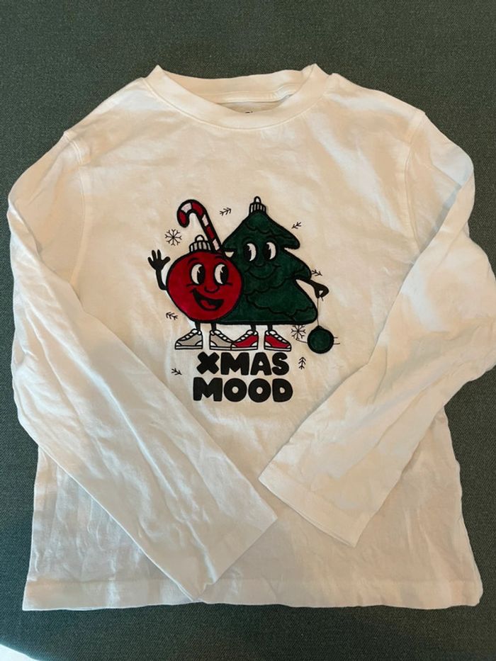 Tee-shirt Xmas mood Kiabi 6 ans