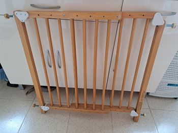 Barrière Sécurité Extensible en bois