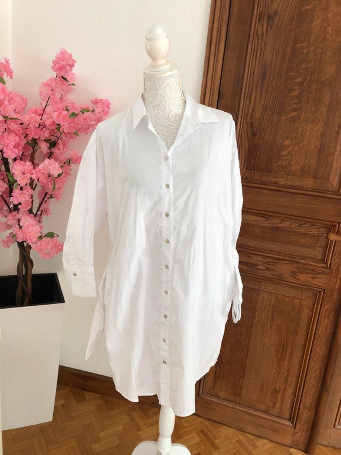 Robe blanche Zara neuve taille S - photo numéro 9