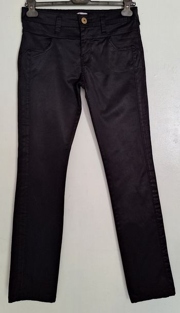 Pantalon enduit