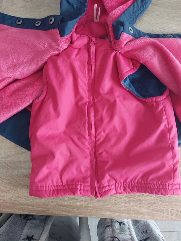 Manteau 2 en 1 cape et sans manches 3 mois - photo numéro 3