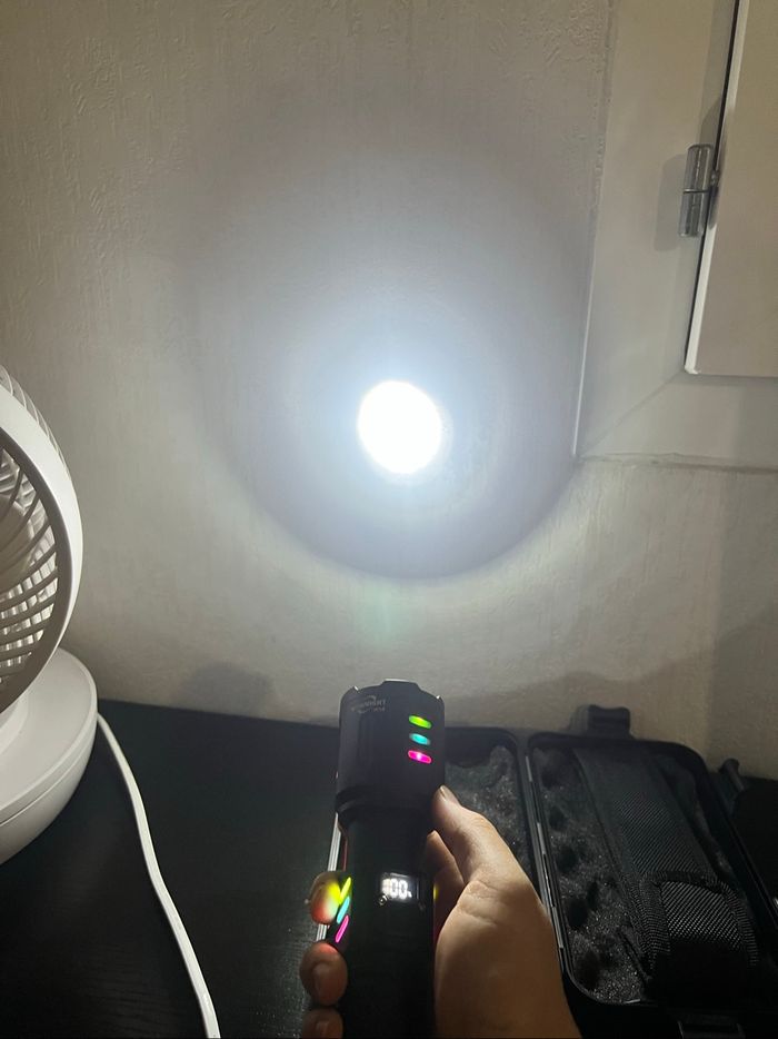 Lampe torche 1M Lumen avec lampe frontale - photo numéro 5