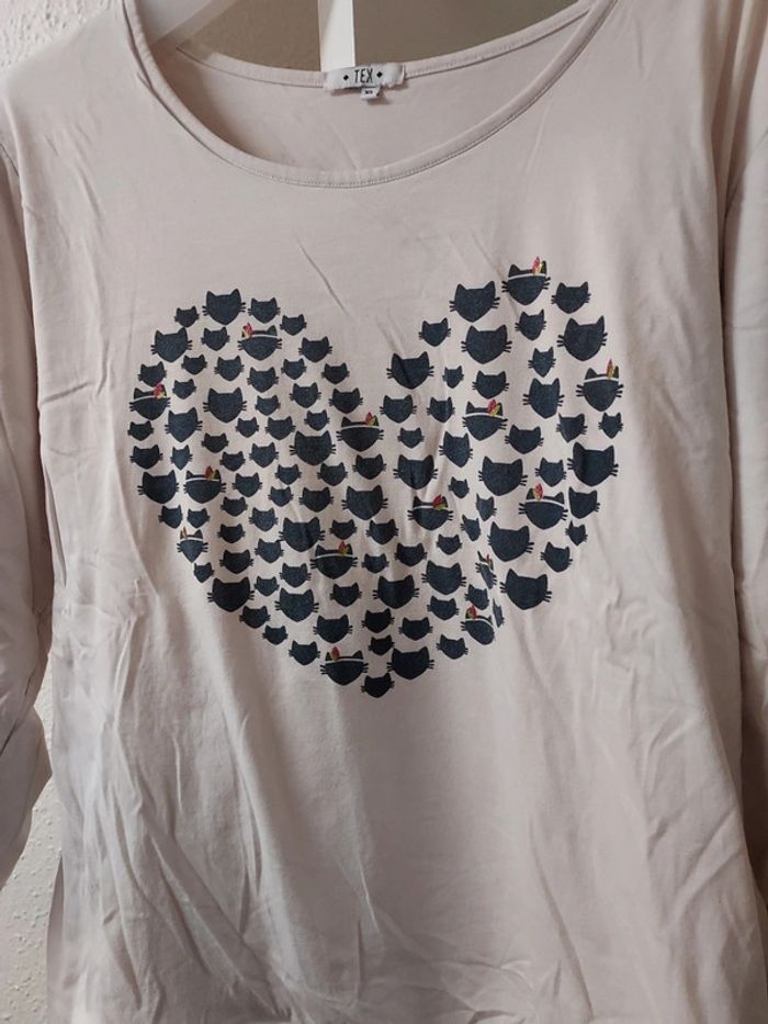 Haut de pyjama hiver femme XL - photo numéro 3