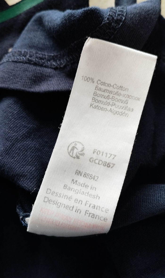 T-shirt manches longues bleu - photo numéro 7