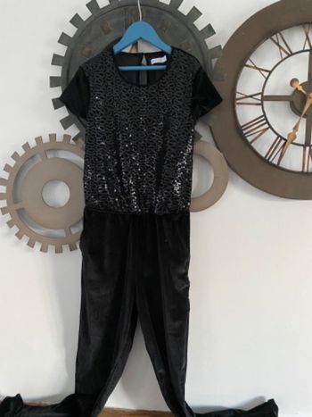 Combinaison velours noire 12 ans orchestra