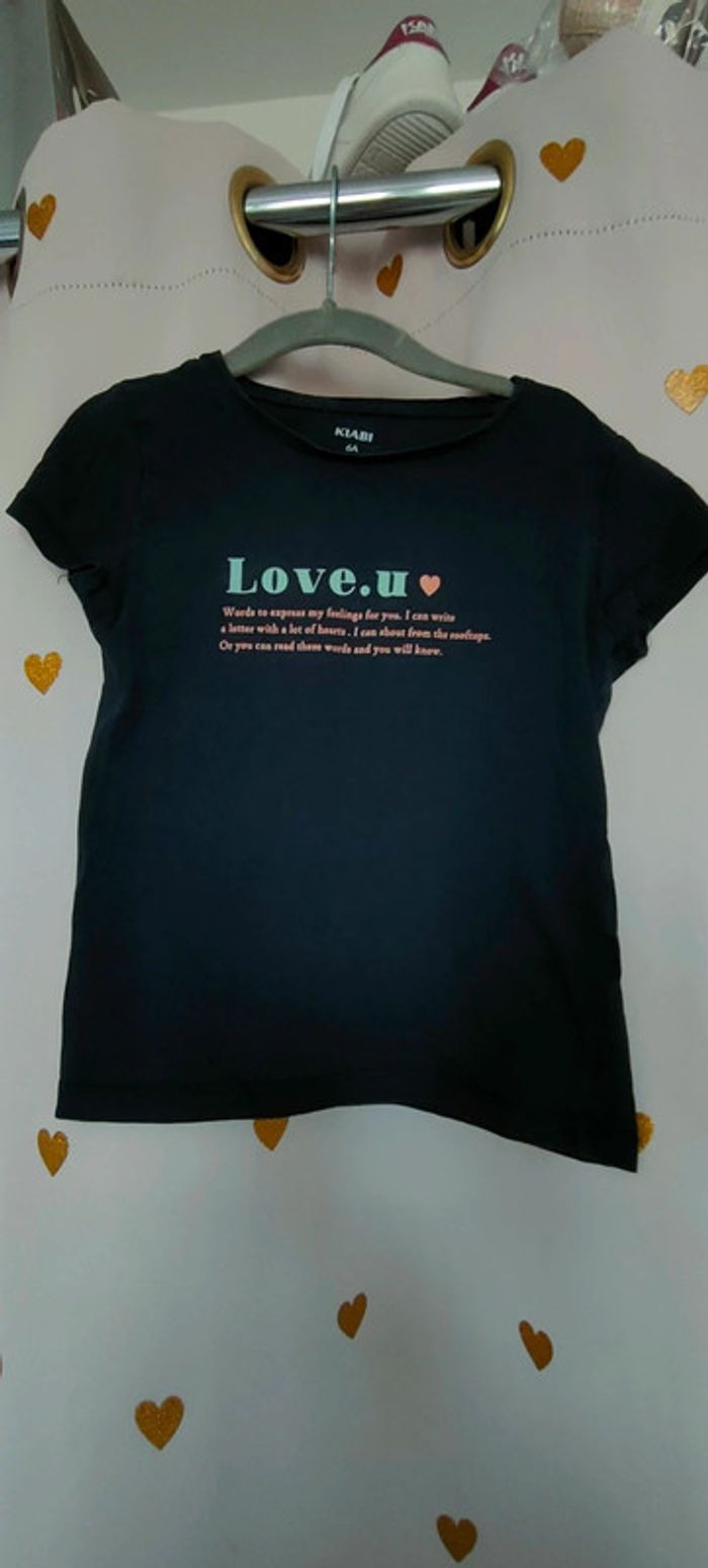 Tee shirt love