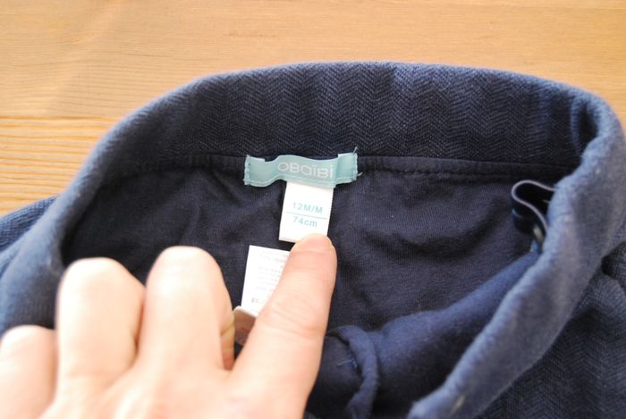 Pantalon Obaïdi épais Taille 12 mois en coton - photo numéro 5