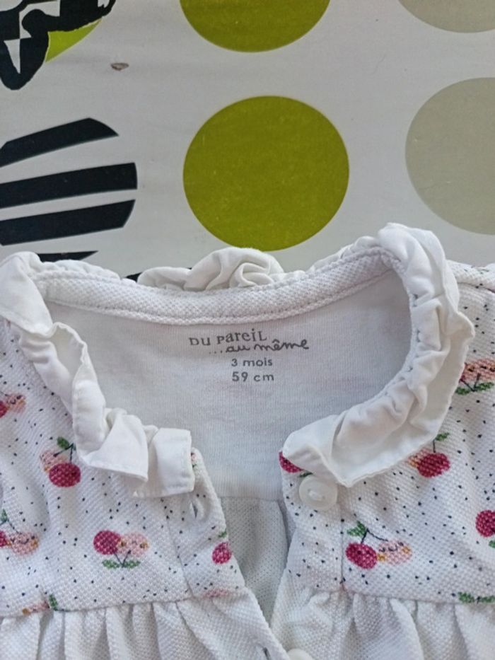 Robe bébé fille 3 mois Du pareil au même - photo numéro 2