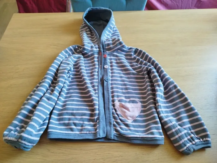 Gilet chaud réversible
