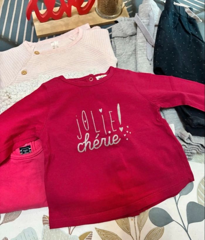 Lot de 8 vêtements bébé - 6 mois - photo numéro 2