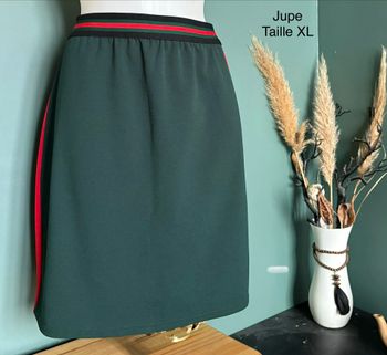 jupe droite taille XL
