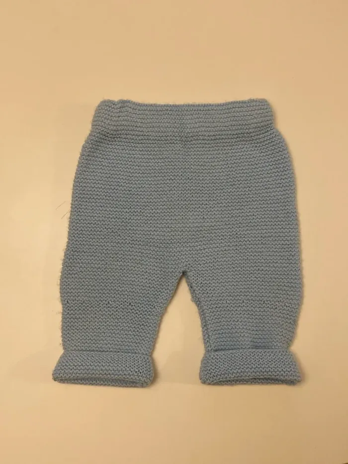 Très beau pantalon fait main mixte 6-12 mois - photo numéro 4