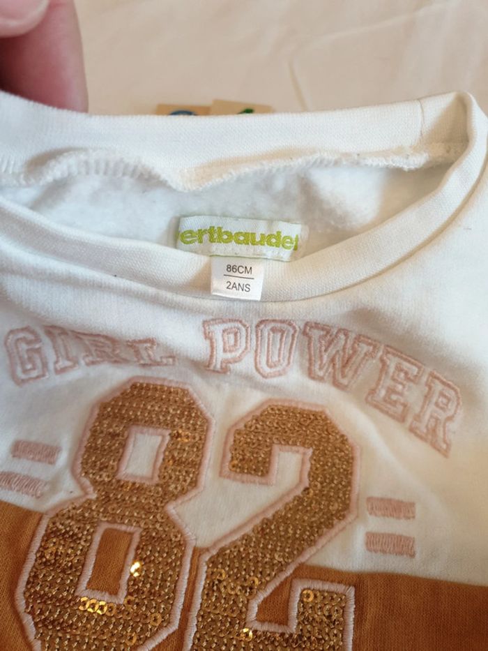 Sweat Vertbaudet 24 mois - photo numéro 3