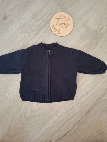 Veste bleue marine