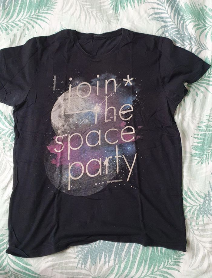 Tee shirt space fisbone taille L