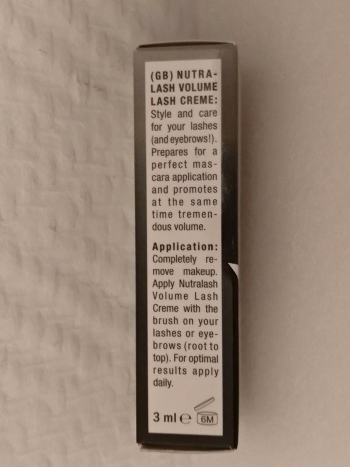 Nutralash volume lash creme - Pour donner du volume aux cils et sourcils - photo numéro 3